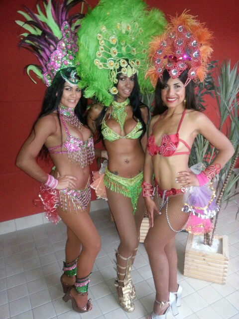 Brasilianische Tänzerinnen